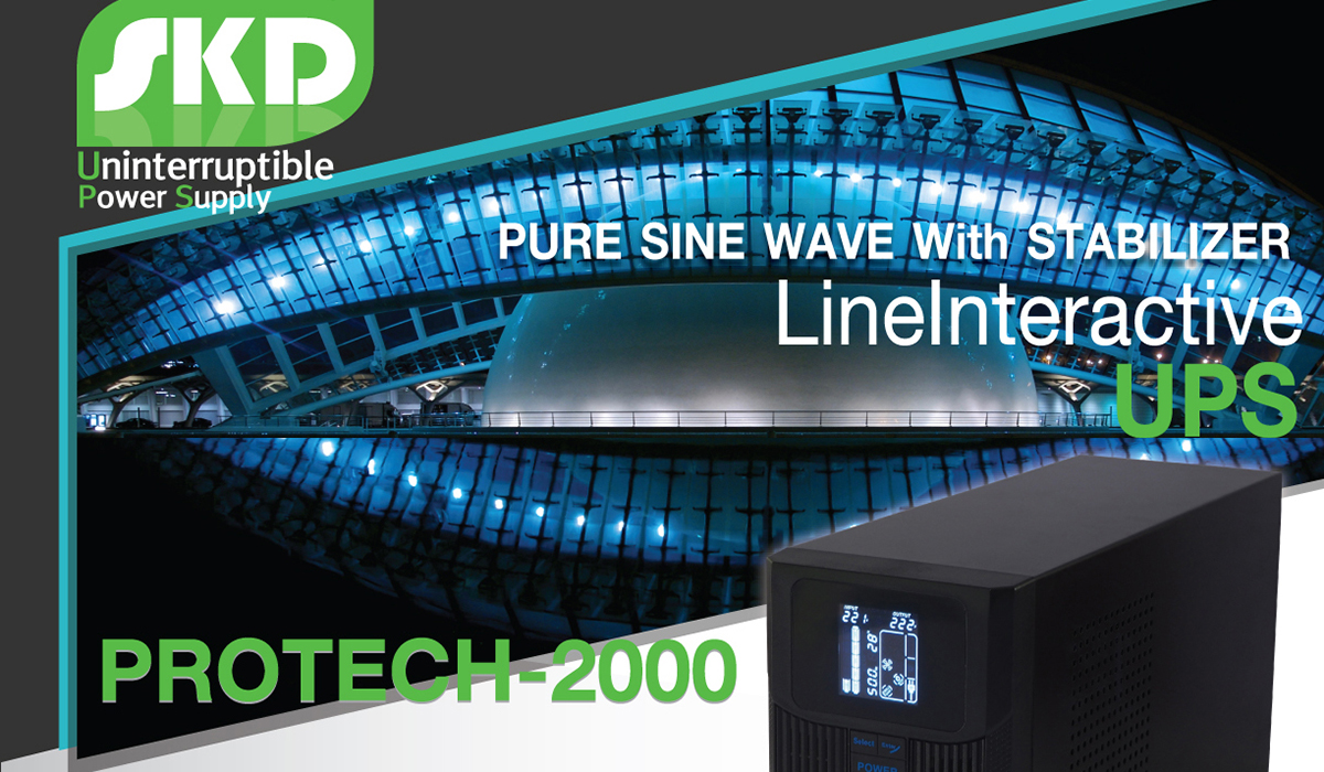 Pure Sine Wave PROTECH 2000